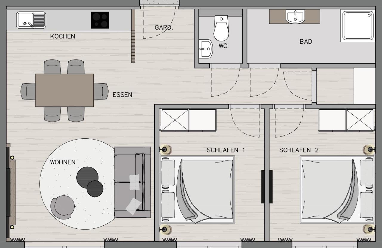 Apartment Streif Lxl Кірхдорф-ін-Тіроль Екстер'єр фото