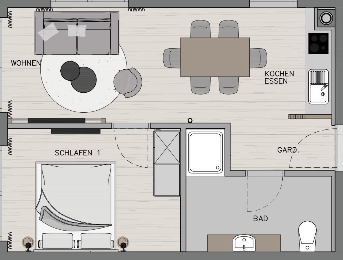Apartment Streif Lxl Кірхдорф-ін-Тіроль Екстер'єр фото